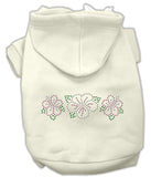 Tropical Flowers Rhinestone Hoodies