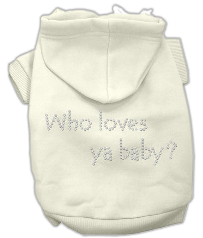 Who loves ya baby? Hoodies Cream XL (16)