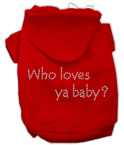 Who loves ya baby? Hoodies Red XS (8)