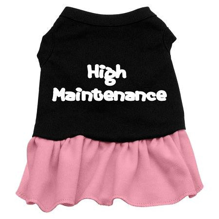 High Maintenance Dresses Black with Pink Sm (10)