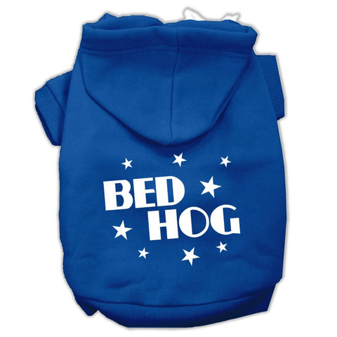 Bed Hog Screen Printed Pet Hoodies Blue XL (16)