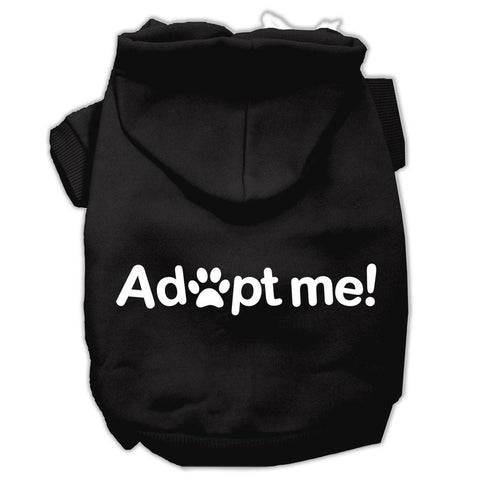 Adopt Me Screen Print Pet Hoodies Black Size Lg (14)