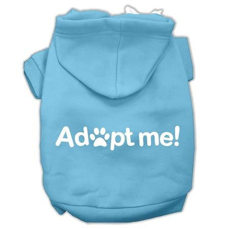 Adopt Me Screen Print Pet Hoodies Baby Blue Size Med (12)