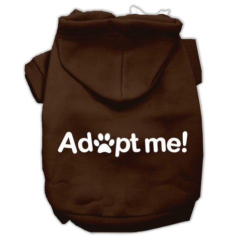 Adopt Me Screen Print Pet Hoodies Brown Size Med (12)