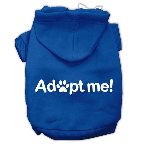 Adopt Me Screen Print Pet Hoodies Blue Size XS (8)