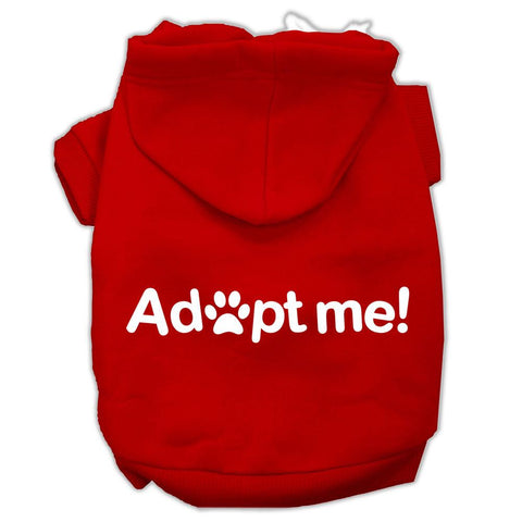 Adopt Me Screen Print Pet Hoodies Red Size XS (8)