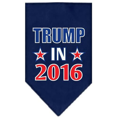 Trump in 2016 Election Screenprint Bandanas Navy Blue large