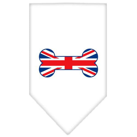 Bone Flag UK  Screen Print Bandana White Large