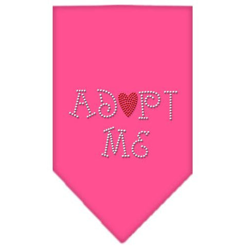 Adopt Me Rhinestone Bandana Bright Pink Large