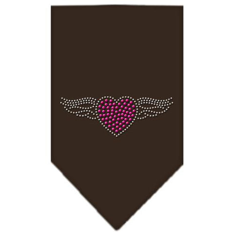 Aviator Rhinestone Bandana Cocoa Small