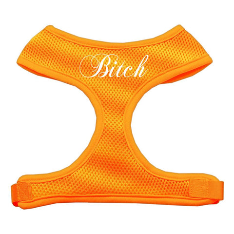 Bitch Soft Mesh Harnesses Orange Medium