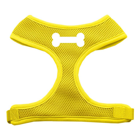 Bone Design Soft Mesh Harnesses Yellow Small