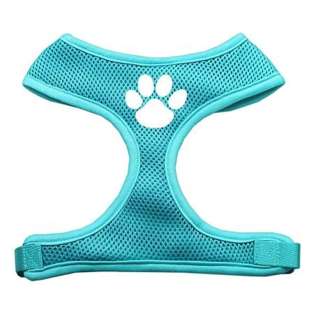 Paw Design Soft Mesh Harnesses Aqua Small