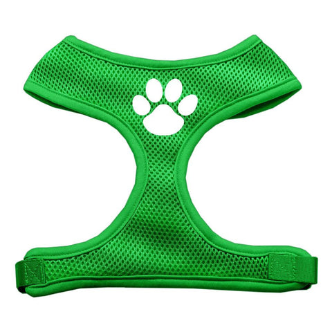 Paw Design Soft Mesh Harnesses Emerald Green Small