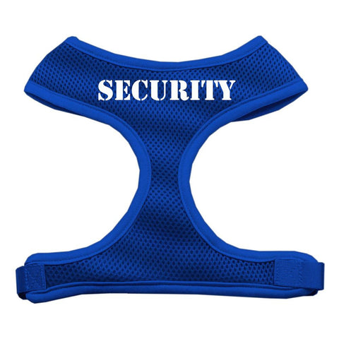 Security Design Soft Mesh Harnesses Blue Large