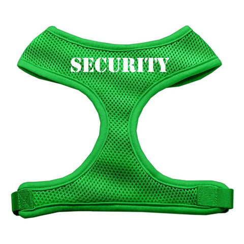 Security Design Soft Mesh Harnesses Emerald Green Extra Large