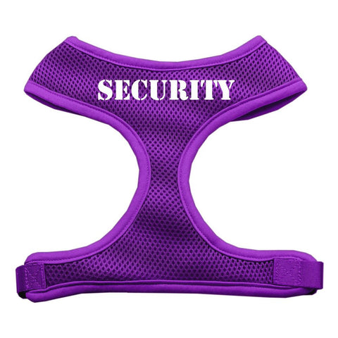 Security Design Soft Mesh Harnesses Purple Extra Large