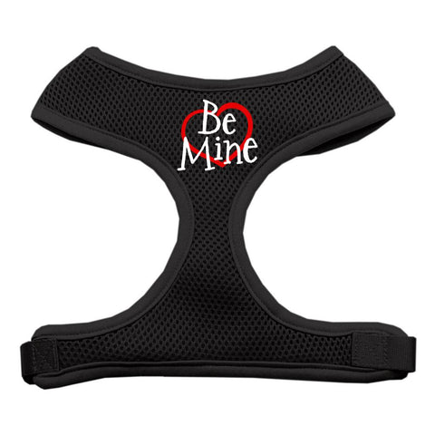 Be Mine Soft Mesh Harnesses Black Large