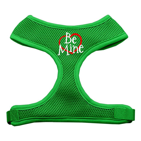 Be Mine Soft Mesh Harnesses Emerald Green Large