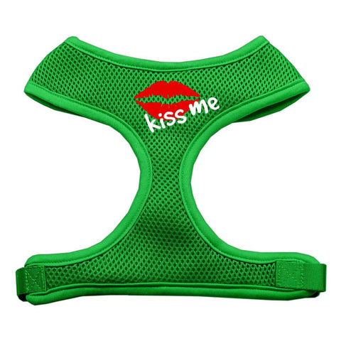 Kiss Me Soft Mesh Harnesses Emerald Green Medium