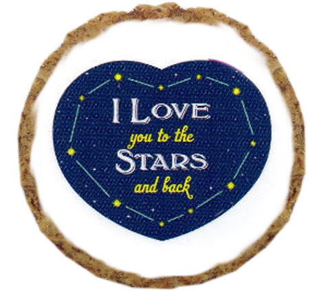 Love you to Moon and Back Dog Treats - 12 Pack