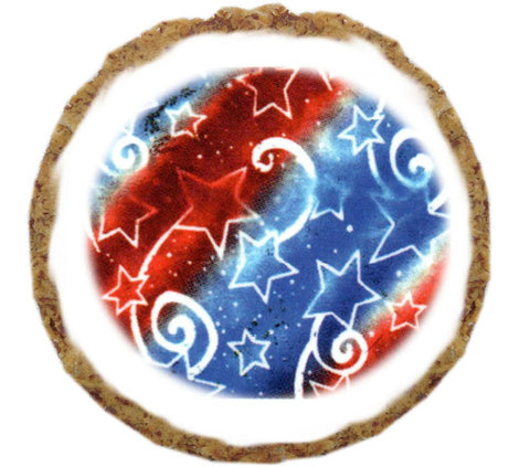 Patriotic Stars Dog Treats - 12 pack