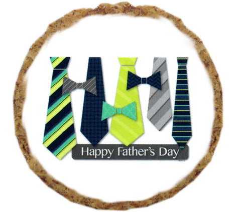 Fathers Day Ties Dog Treats - 6 pack