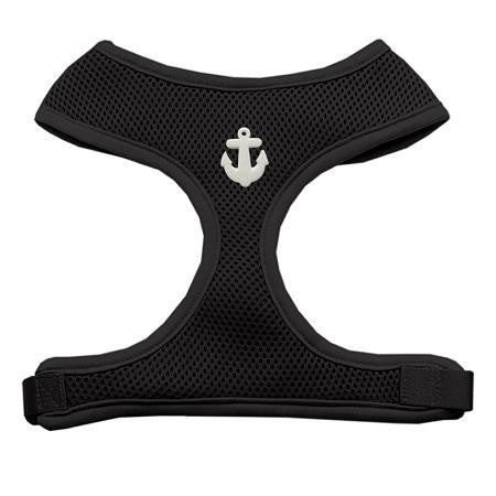 White Anchors Chipper Black Harness Small