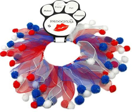 Red, White and Blue Fuzzy Smoochers Small RWB