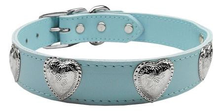 Western Heart Leather Baby Blue 26