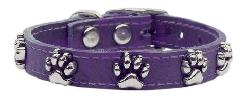 Faux Ostrich Paw Leather Purple 26