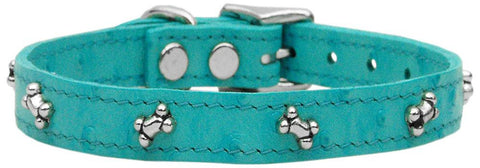 Faux Ostrich Bone Turquoise 10