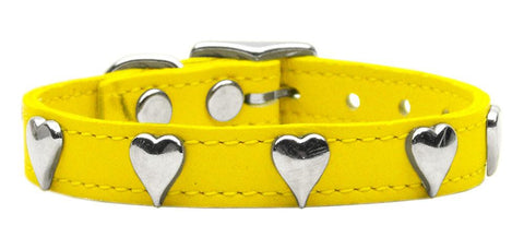 Heart Leather Yellow 14