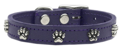 Paw Leather  Purple 24