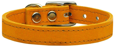 Plain Leather Collars Mandarin 10