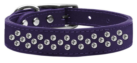 Sprinkles Clear Crystal Leather Purple 16